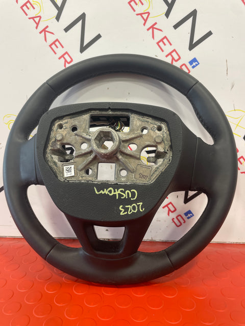 Ford Transit Custom STEERING WHEEL 2.0 TDCI 2018-2023 P/N JK213600GC3ZHE