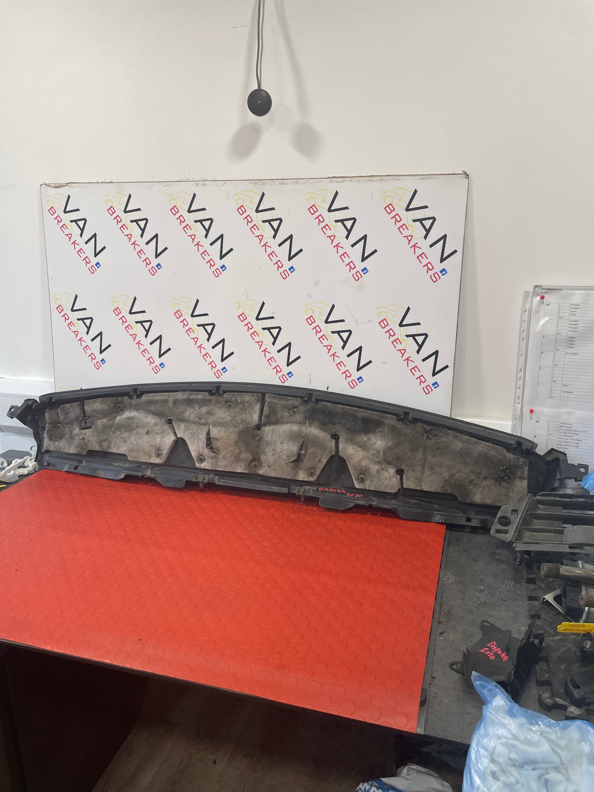 Citroen Dispatch/ Peugeot Expert/ Toyota Proace/ Vauxhall Vivaro (19 onwards) Scuttle panel 2017-2024 P/N CDSP20