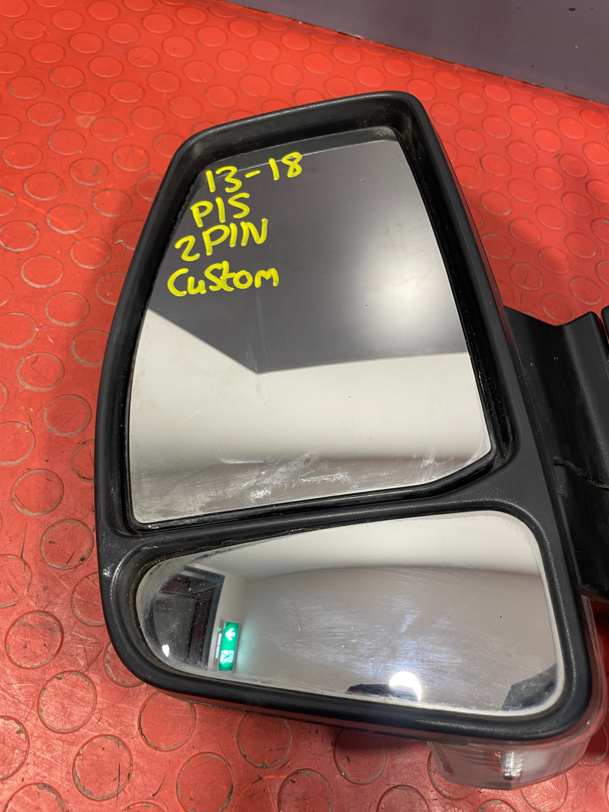 Ford Transit Custom WING MIRROR Passengers Side 2 PIN 2013-2018 P/N BK2117683CEW - 1