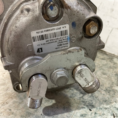 Vauxhall Vivaro/Citroen Dispatch/Peugeot Expert AIR CONDITIONING COMPRESSOR PUMP AFTERMARKET 2019-2023 P/N QP152709