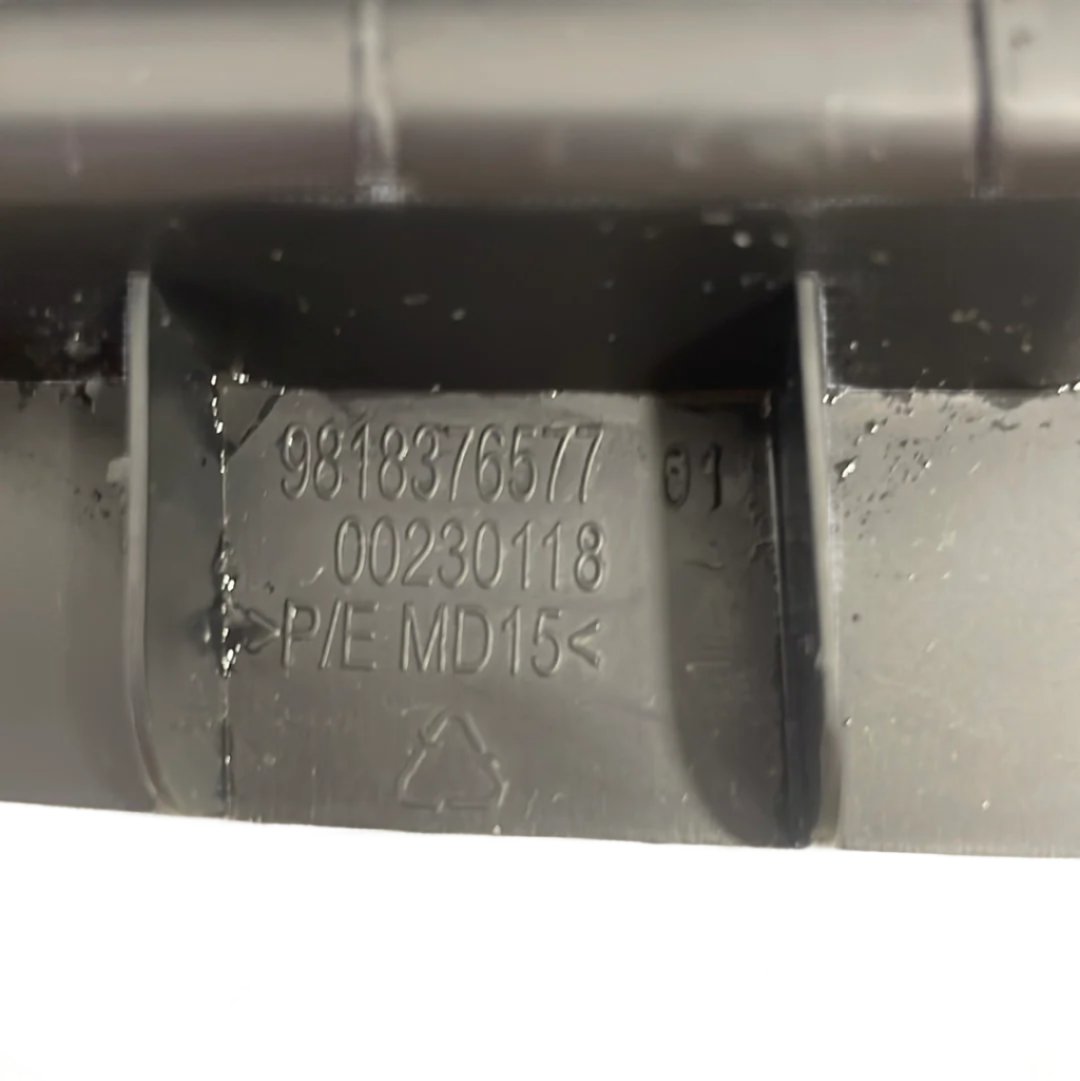 Citroen Berlingo/Peugeot Partner/Toyota Proace City/Vauxhall Combo GEARSTICK SURROUND TRIM AND PARKING SWITCH 2019-2024 P/N 9818376577