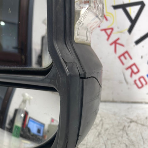 Citroen Relay/ Peugeot Boxer/ Fiat Ducato DRIVERS SIDE WING MIRROR RIGHT O/S SHORT ARM (DAMAGED) PLEASE SEE PHOTOS 2014-2023 P/N GV52530R