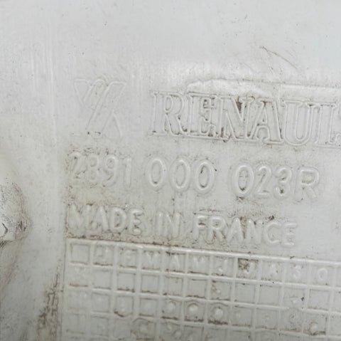 Renault Master WASHER FLUID BOTTLE (WITH PUMP) 2010-2018 P/N 2891000023R