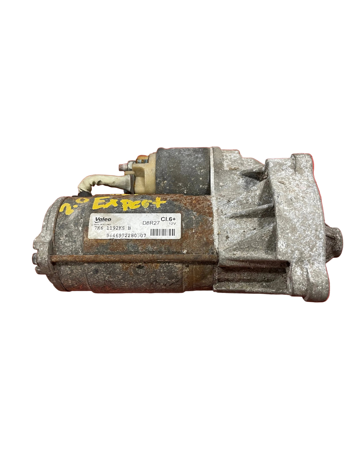 Citroen Dispatch/Peugeot Expert/Toyota Proace/Fiat Scudo STARTER MOTOR 6 Speed 2.0 (Non Genuine) 2008-2016 P/N 114460