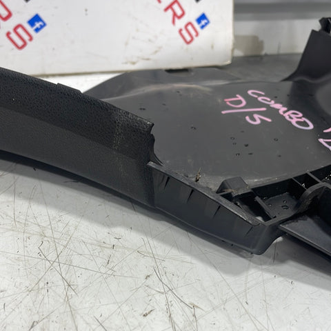 Citroen Berlingo/Peugeot Partner/Vauxhall Combo/Toyota Proace City O/S DRIVERS SIDE B PILLAR TRIM WITH KICK GUARD 2019-2024 P/N 9816396677