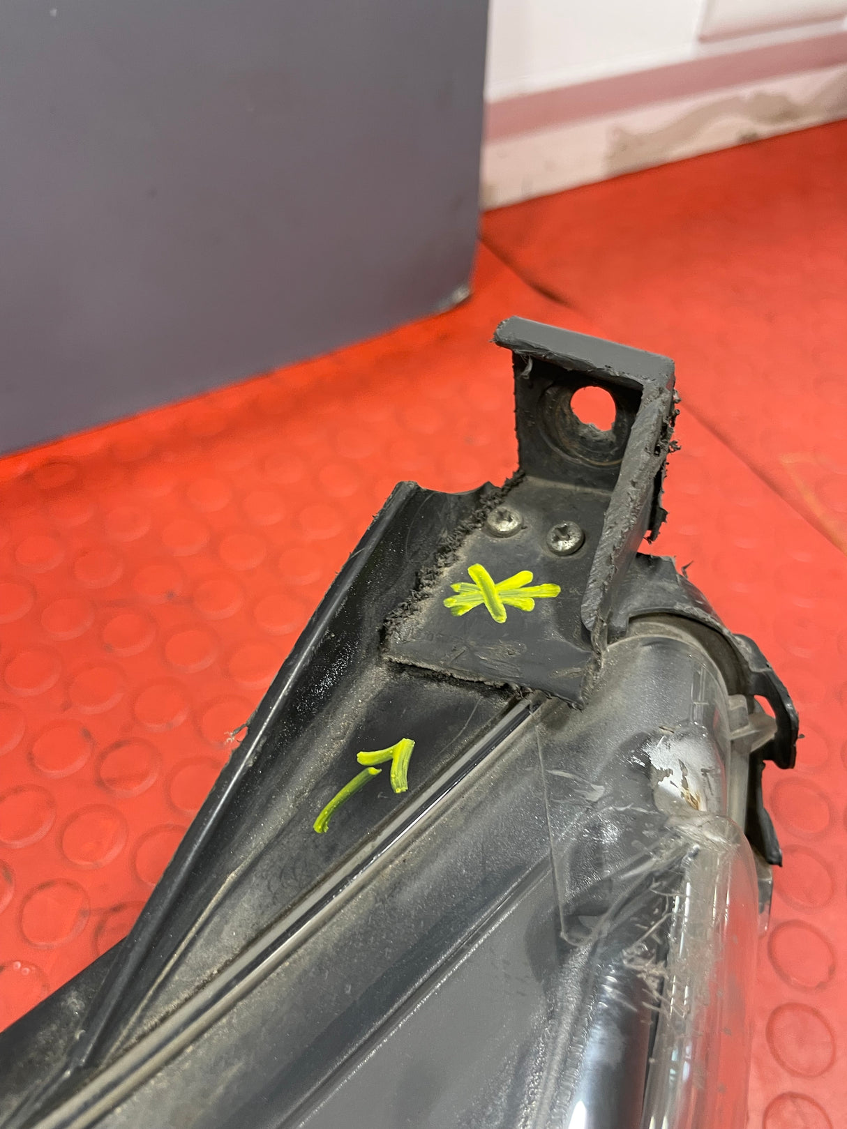 Citroen Relay/Peugeot Boxer/Fiat Ducato HEADLIGHT ASSEMBLY (Repaired Mounting Point) Passenger's Side 2014-2022 P/N 1394429080