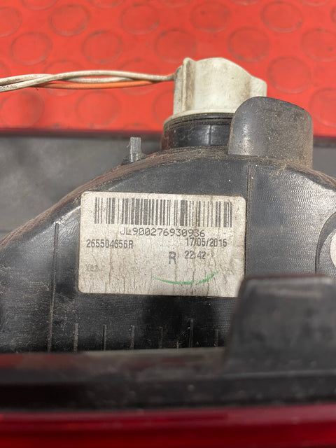 Vauxhall Vivaro/ Renault Trafic/ Fiat Talento REAR RIGHT TAILLIGHT Driver side 2014 - 2019 265504656R