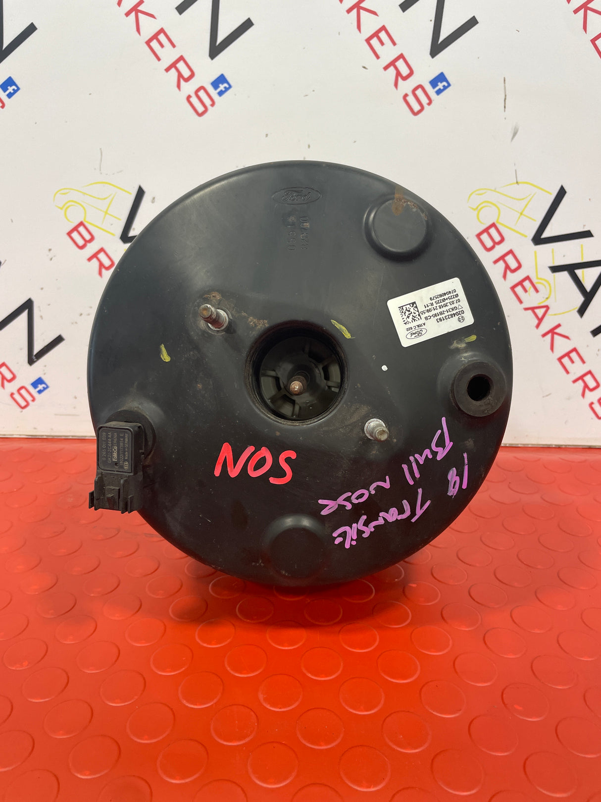 Ford Transit BRAKE SERVO/BOOSTER 6 SPEED MANUAL 2017-2019 P/N GK312B195CB