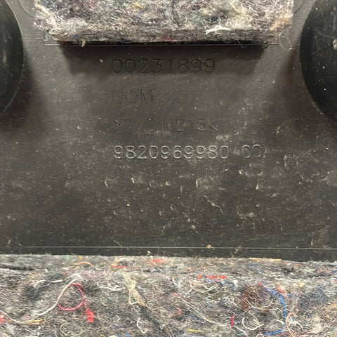 Citroen Berlingo/Peugeot Partner/Vauxhall Combo/Toyota Proace City CENTER CONSOLE PANEL (w/o top lid) 2019-2024 P/N 9820969980