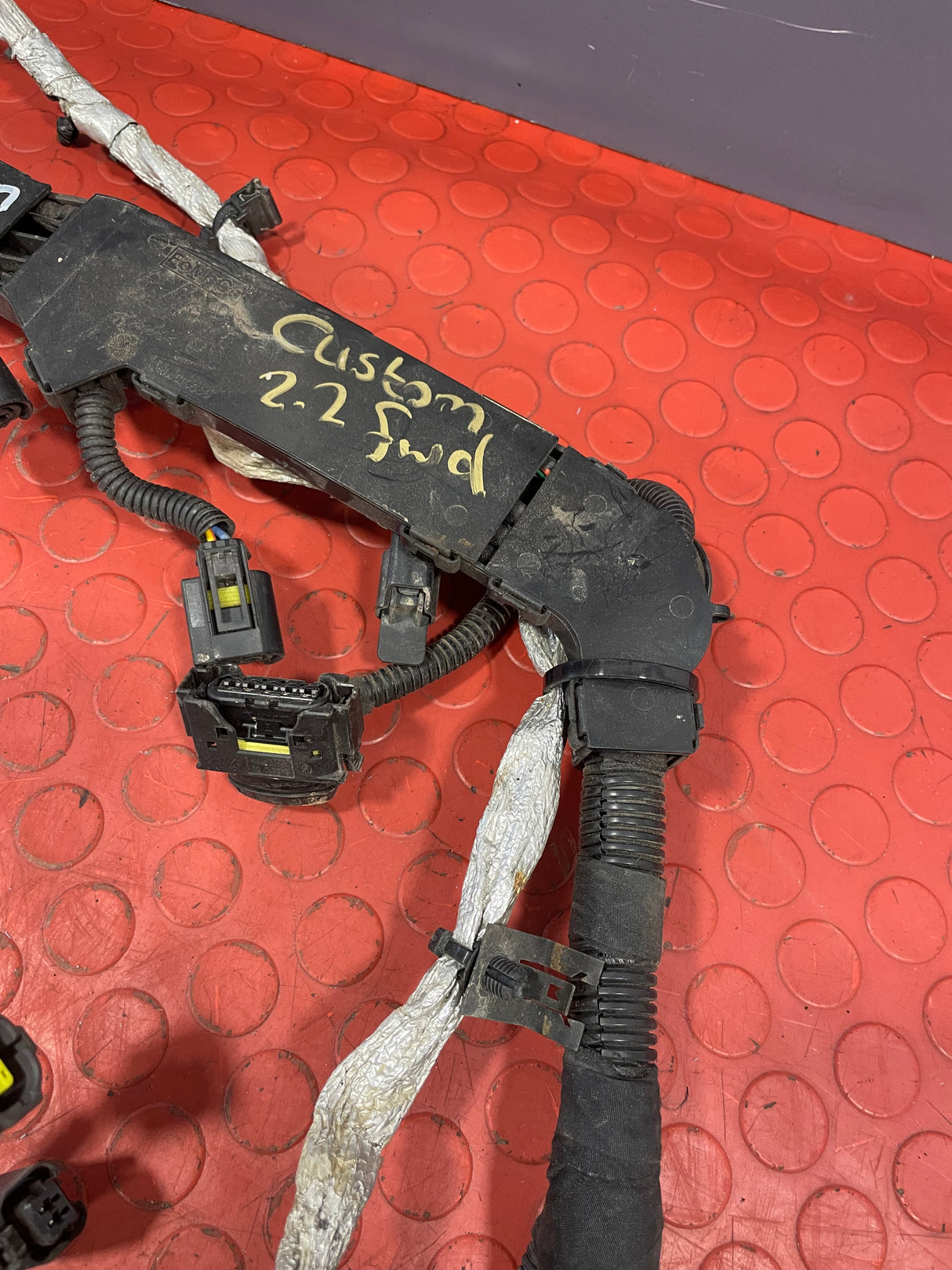 Ford Transit Custom ENGINE WIRING LOOM 2.2 FWD 2013-2016 P/N CK2T12B637FAF