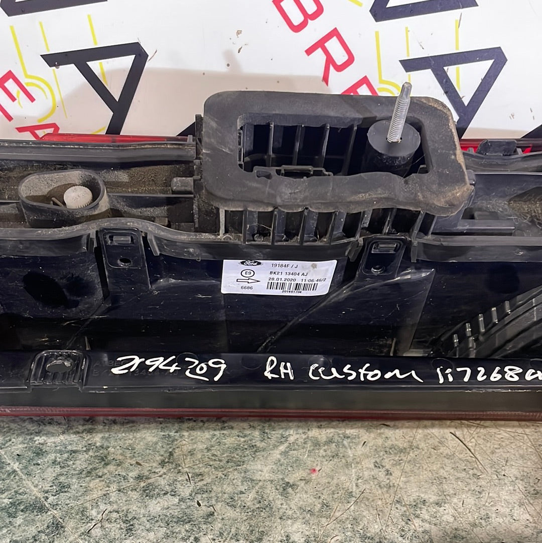Ford Transit Custom TAIL LIGHT DRIVER SIDE 2013-2023 P/N BK2113404AJ