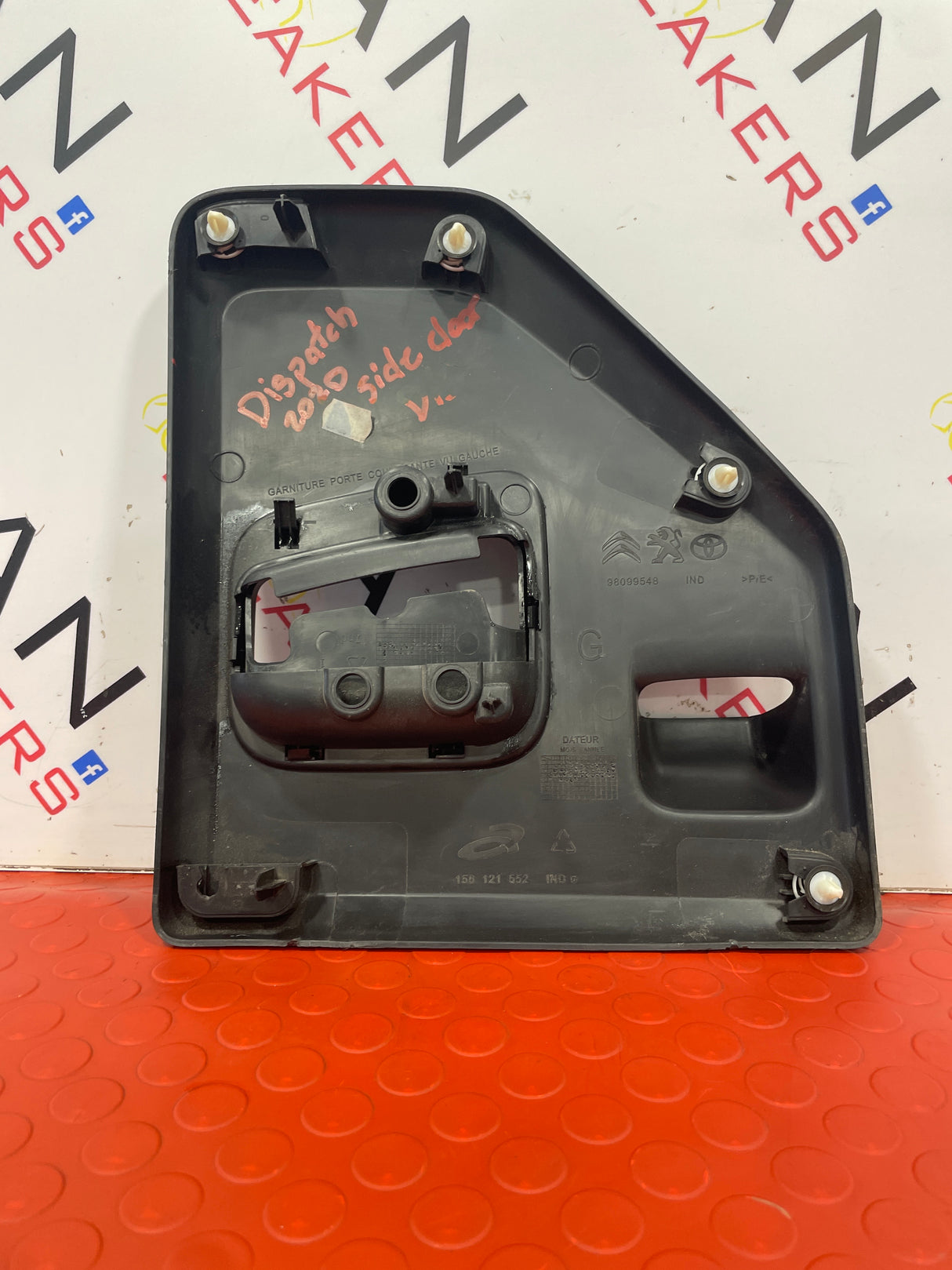 Dispatch Expert Proace SLIDING DOOR INNER HANDLE 2019-2023 P/N 98099548