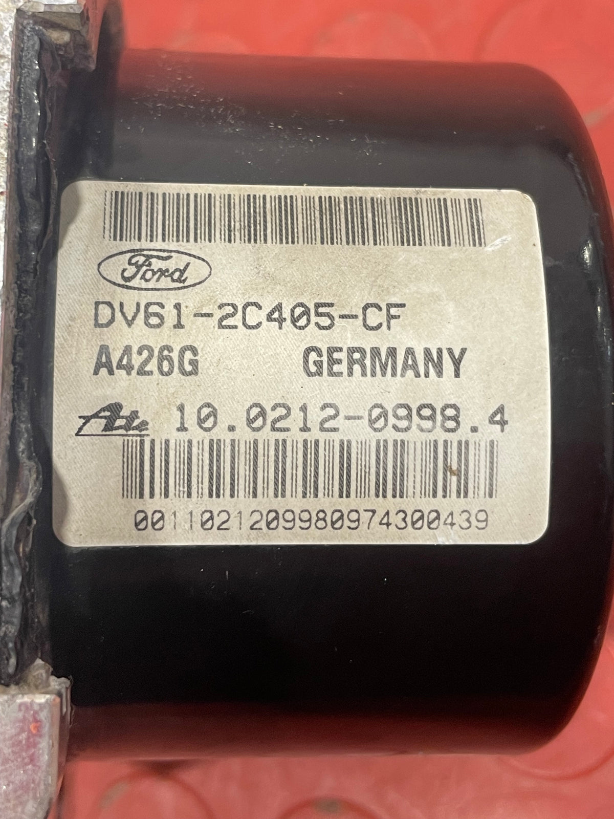 Ford Transit Connect ABS PUMP AND CONTROL MODULE 1.6 2013-2021 P/N 10.0961-0182.3 / DV612C405CF