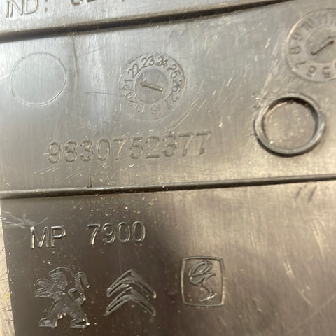 Citroen Berlingo/Peugeot Partner/Vauxhall Combo/Toyota Proace City INTERIOR TRIM O/S DRIVERS SIDE P/N 9830752377