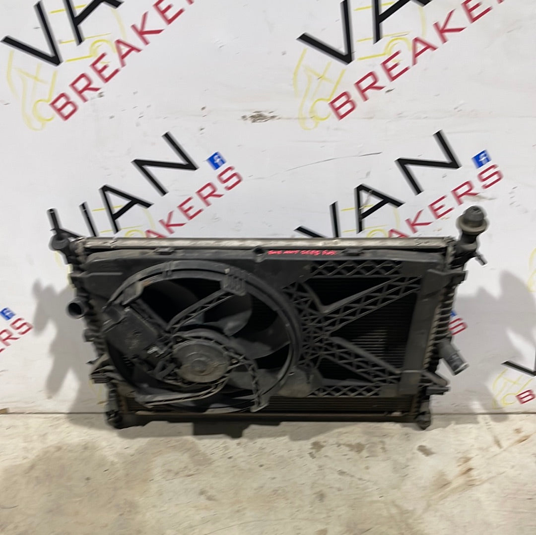 Ford Transit Mk7 FWD WATER COOLANT RADIATOR WITH FAN 2.2 2007-2011 P/N 7C118005AB