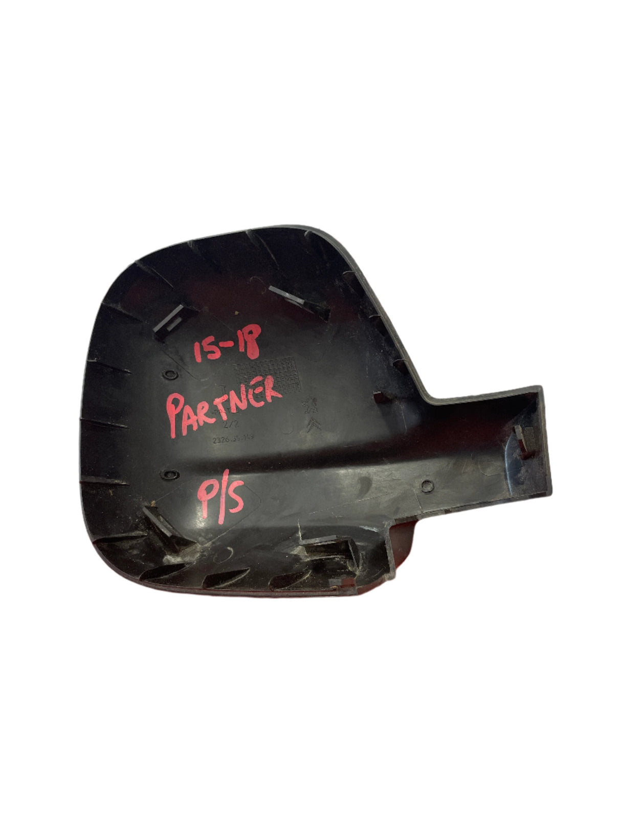 Citroen Berlingo/Peugeot Partner PASSENGER N/S WING MIRROR COVER (SCRATCHED) 2012-2015 P/N 1608750880-S