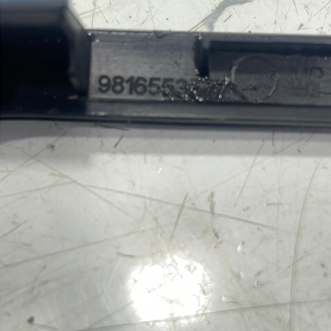 Citroen Berlingo/Peugeot Partner/Vauxhall Combo/Toyota Proace City INTERIOR HEATER CONTROL TRIM 2018-2024 P/N 9816553577