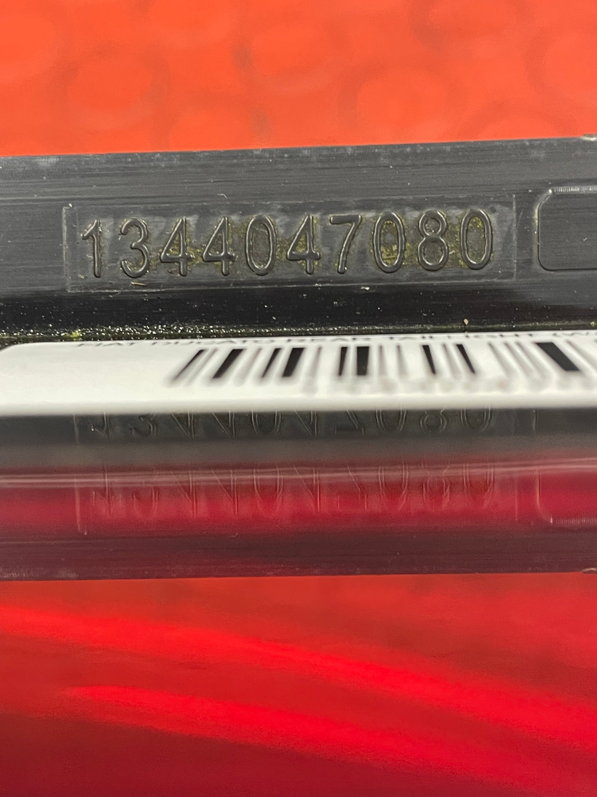 FIAT DUCATO REAR TAILLIGHT (W/O INSERT/BULB HOLDER SCRATCH LENS) Drivers Side Mk3 2006-2014 P/N 1344047080