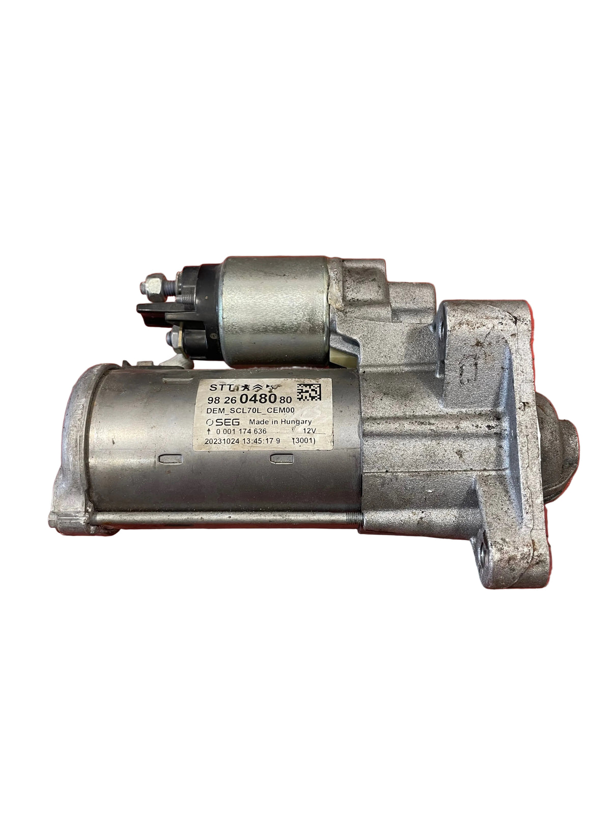 Citroen Relay/Peugeot Boxer/Fiat Ducato STARTER MOTOR 6 Speed 2.0 2016-2024 P/N 9826048080 - 1