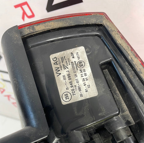 Volkswagen Crafter PASSENGER SIDE TAILLIGHT 2021 P/N 7C0945257A