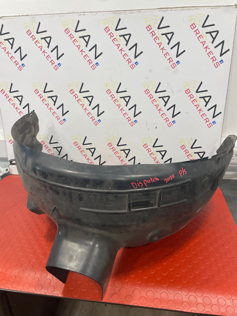Citroen Dispatch Peugeot Expert Vauxhall Vivaro FRONT WHEEL ARCH LINER PASSENGER LEFT 2017-2023 P/N 9808363580