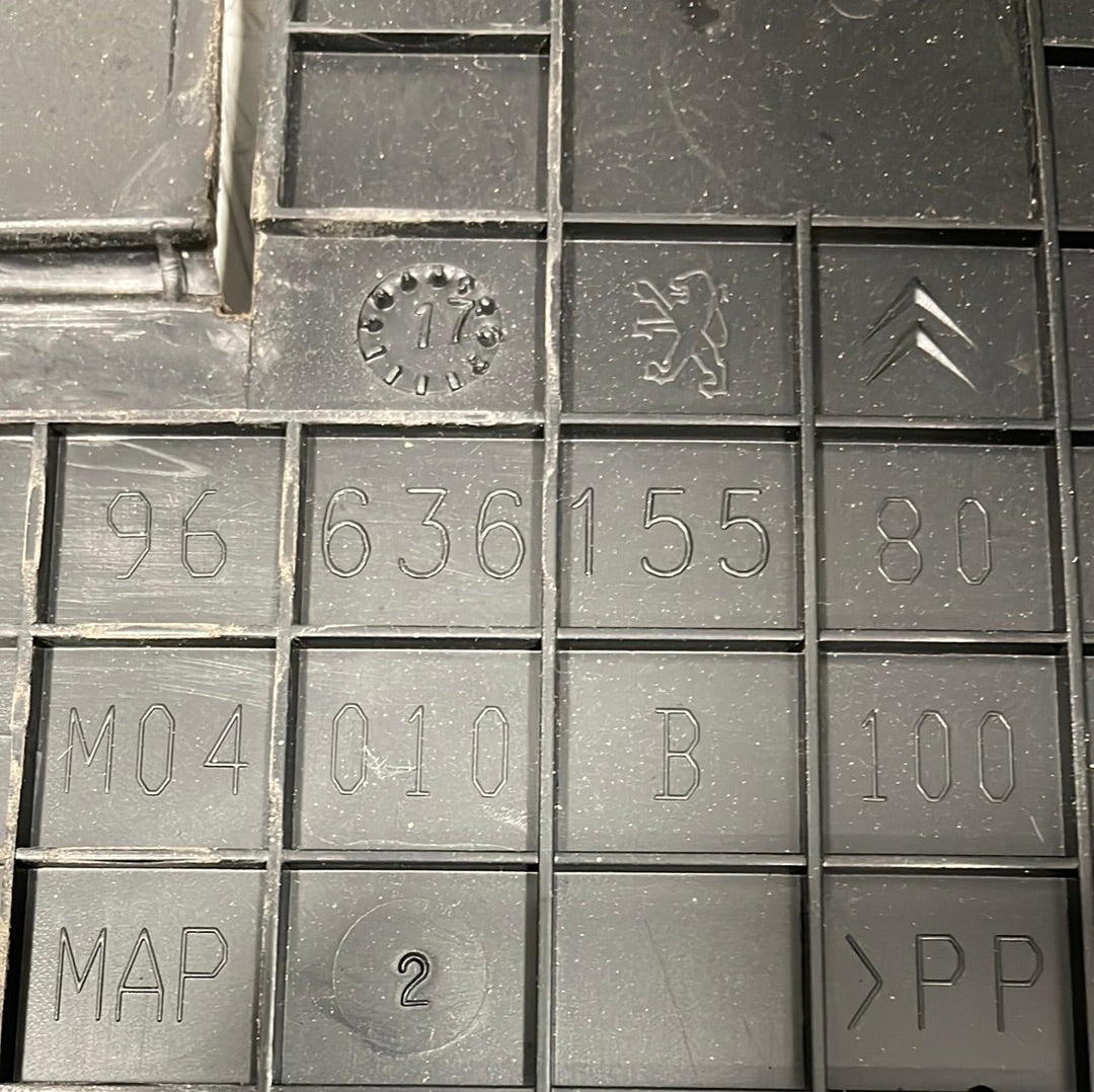 Citroen Berlingo/Peugeot Partner BATTERY BOX TRAY 2008-2018 P/N 9663615580