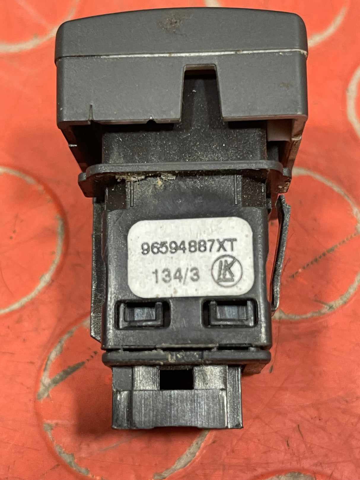 Citroen Berlingo/Peugeot Partner PARKING SENSOR SWITCH 2008-2018 P/N 96594887XT