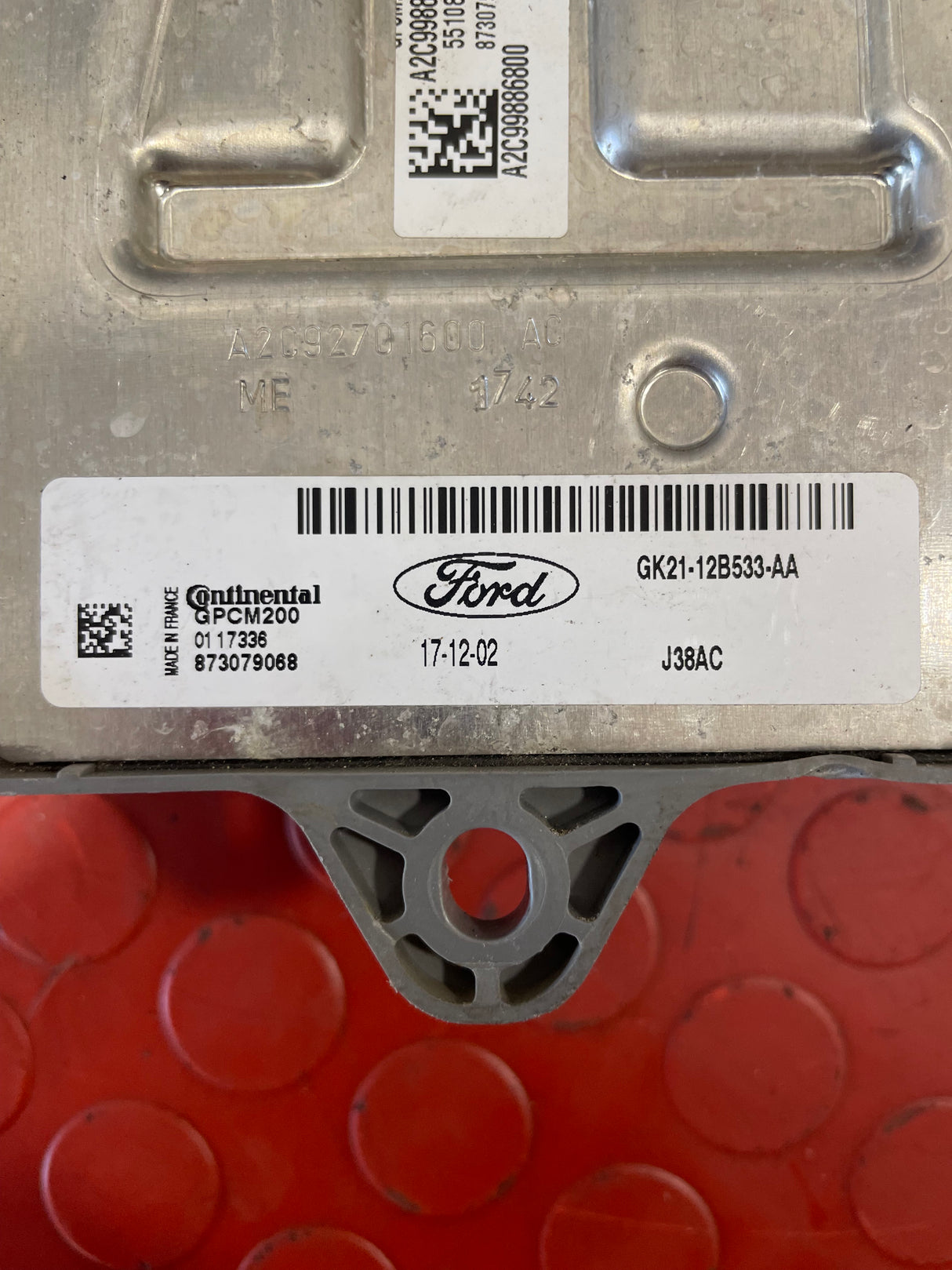 Ford Transit Custom GLOW PLUG RELAY 2.0 2016-2023 P/N GK2112B533AA
