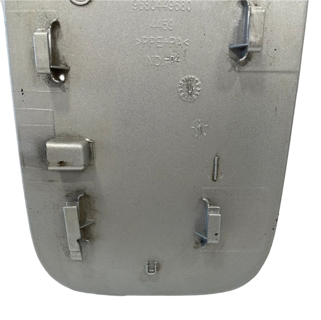 Citroen Berlingo/Peugeot Partner FUEL FILLER COVER/FUEL DOOR FLAP(SILVER) 2008-2018 P/N 9680449680