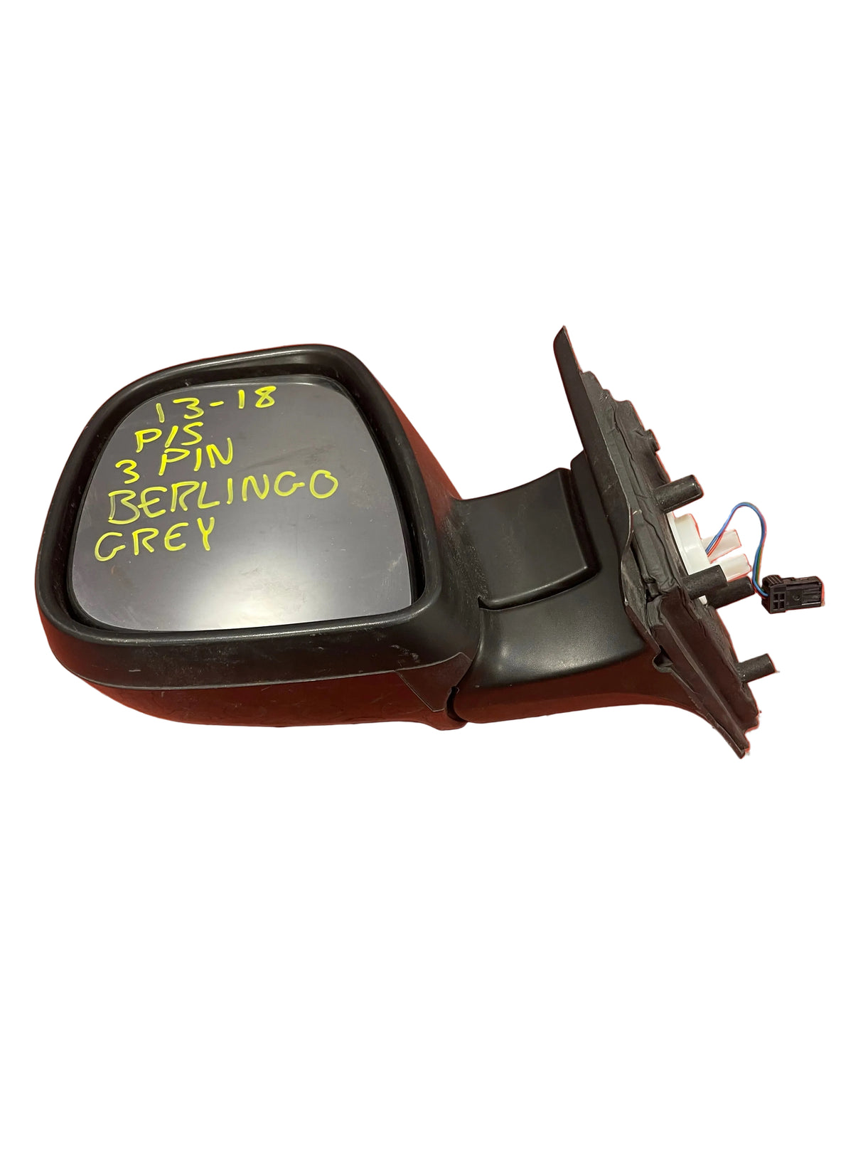Citroen Berlingo/Peugeot Partner WING MIRROR Passengers Side Grey 3 PIN 2013-2018 P/N 232636103 - 4