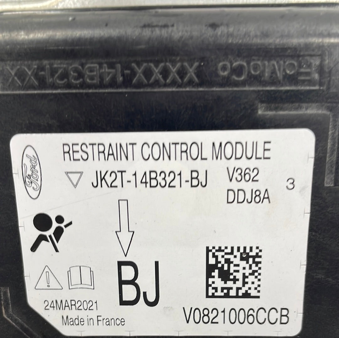 Ford Transit Custom AIRBAG MODULE ECU 2.0 2018-2023 P/N JK2T14B321BJ
