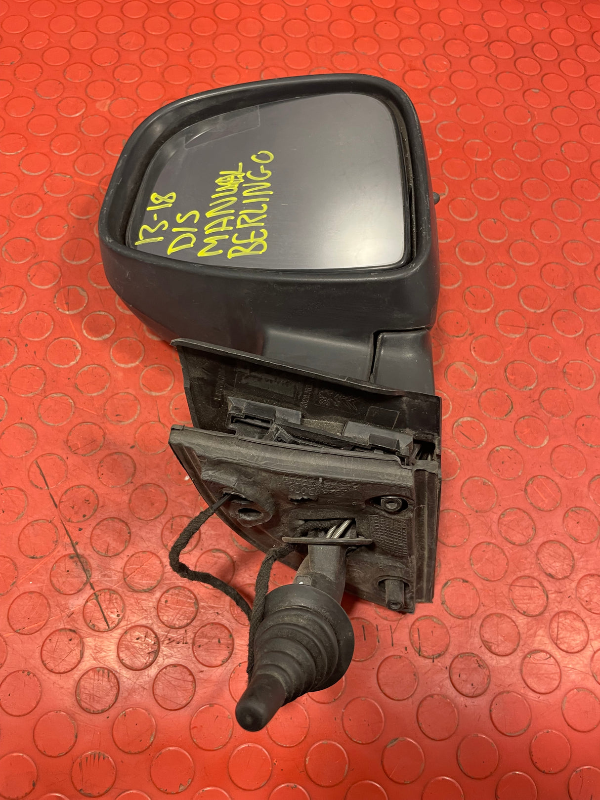 Citroen Berlingo/Peugeot Partner WING MIRROR Manual Driver Side 2 PIN 2013-2018 P/N 96777525XT