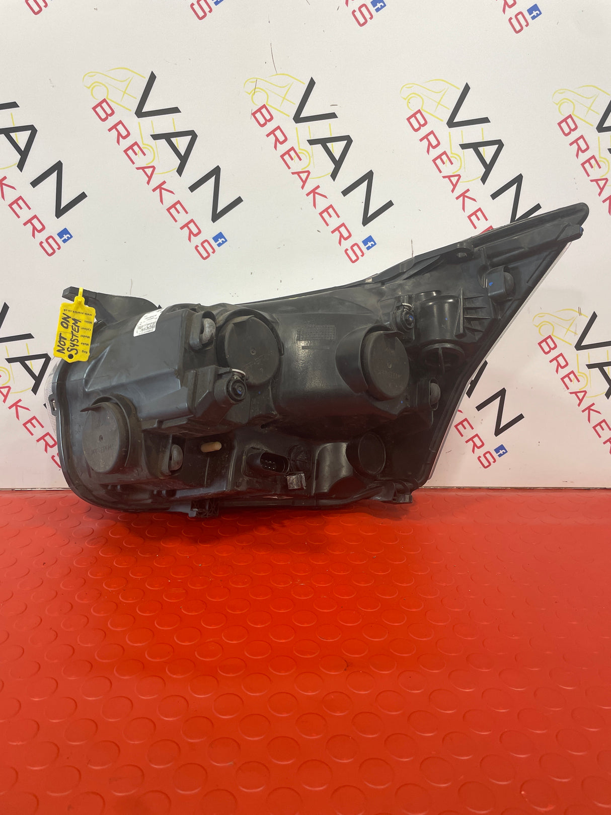 Ford Transit Headlight Halogen Headlamp With LED DRL CHROME D/S OFF SIDE 2013-2018 P/N BK3113D152AG