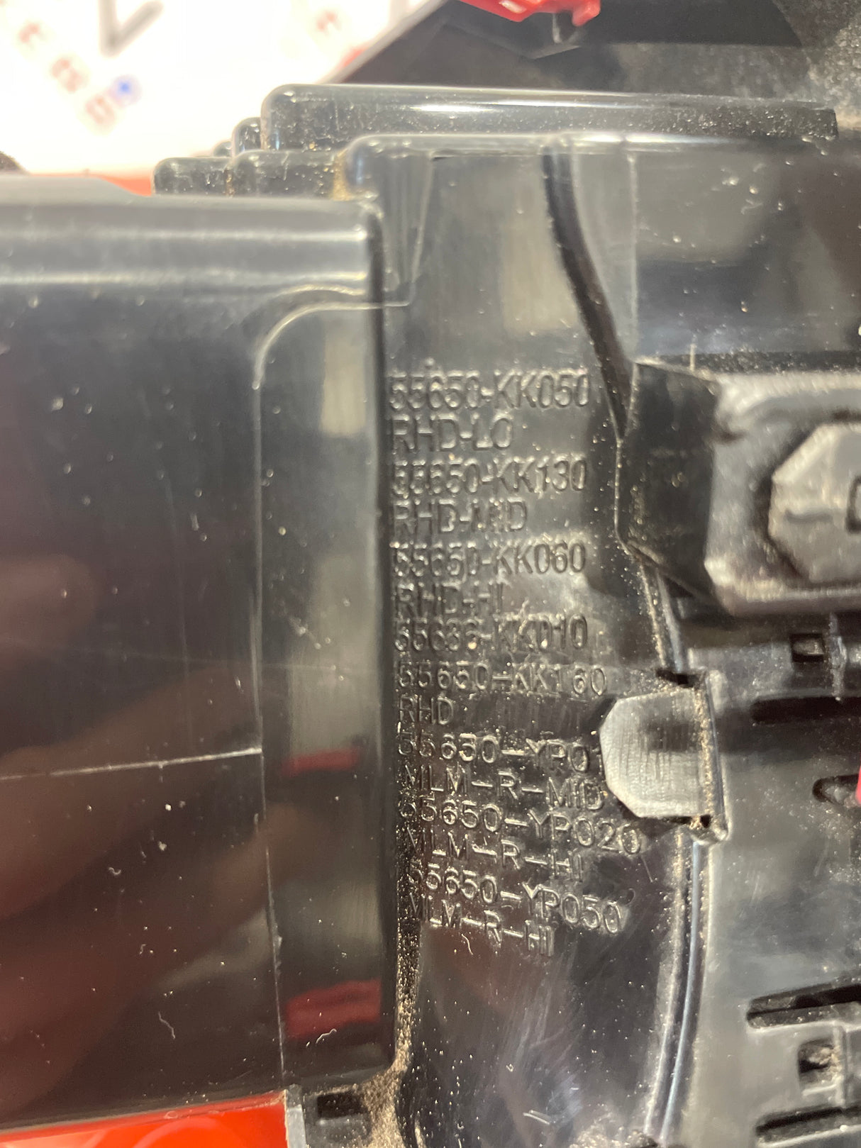 Toyota Hilux Mk8 DRIVERS SIDE DASH VENT 2017-2021 P/N 5565-0KK050