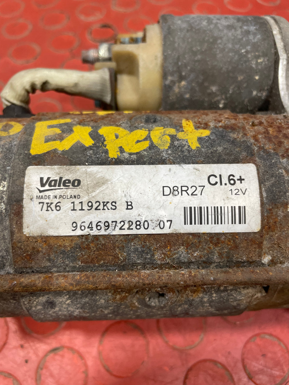 Citroen Dispatch/Peugeot Expert/Toyota Proace/Fiat Scudo STARTER MOTOR 6 Speed 2.0 (Non Genuine) 2008-2016 P/N 114460