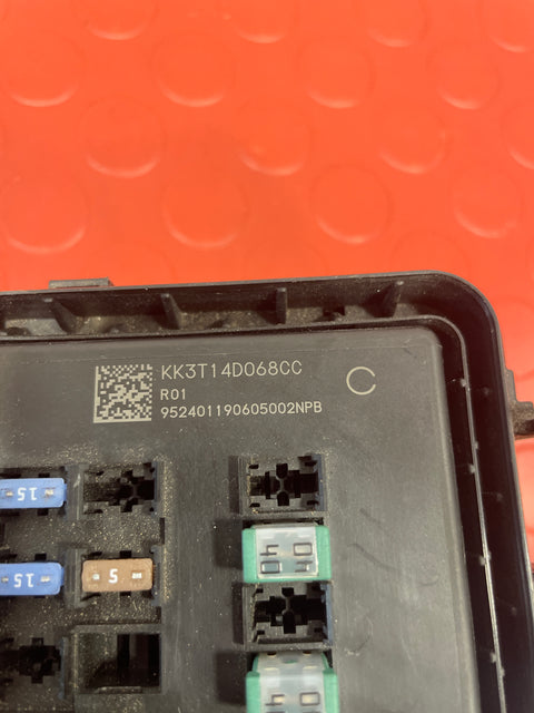 Ford Transit FUSE BOX WITH KEY AND BARREL 2.0L 2019-2023 P/N KK3T14D068CC