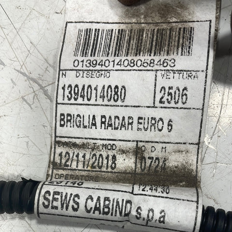 Citroen Relay/ Peugeot Boxer/ Fiat Ducato PASSENGER LEFT SIDE BLIND SPOT SENSOR MONITOR WITH LOOM P/N OAYSRR3B