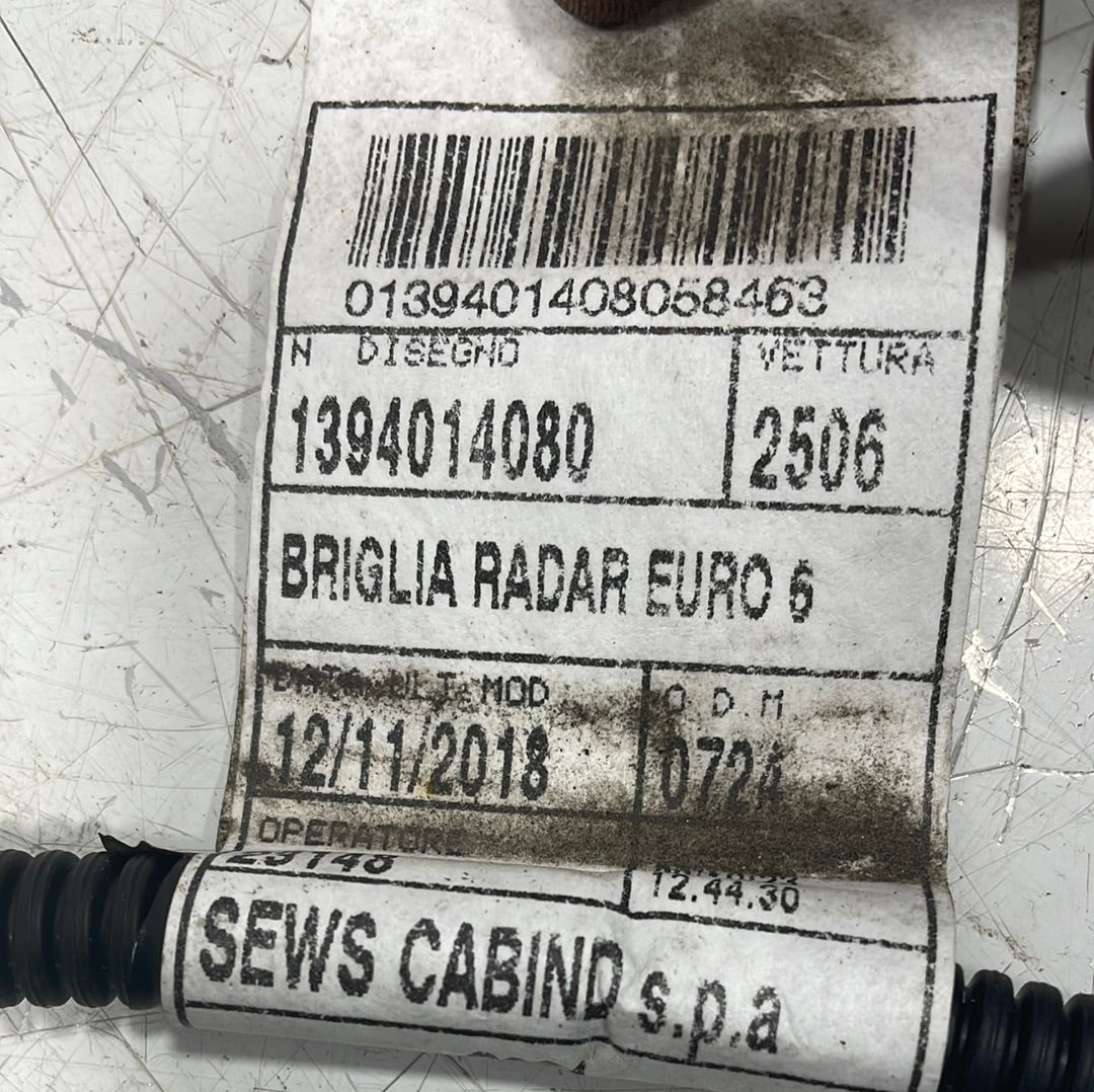 Citroen Relay/ Peugeot Boxer/ Fiat Ducato PASSENGER LEFT SIDE BLIND SPOT SENSOR MONITOR WITH LOOM P/N OAYSRR3B