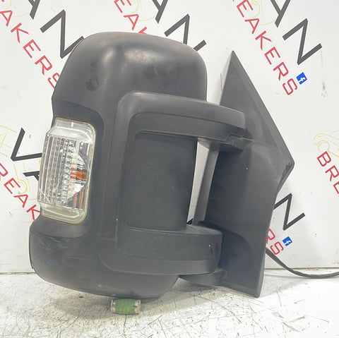 Citroen Relay/ Peugeot Boxer/ Fiat Ducato DRIVERS SIDE WING MIRROR RIGHT O/S SHORT ARM (DAMAGED) PLEASE SEE PHOTOS 2014-2023 P/N GV52530R