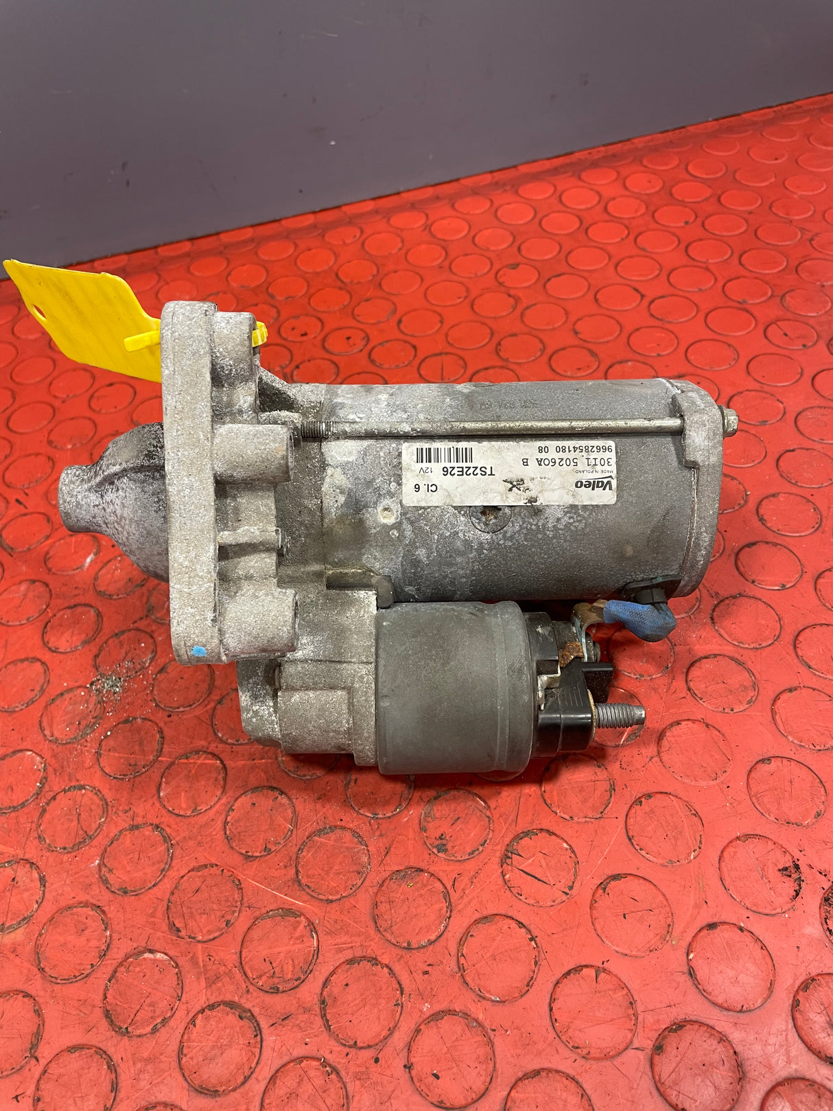 Citroen Berlingo/Peugeot Partner/Vauxhall Combo/Toyota Proace City STARTER MOTOR 1.5 2018-2025 P/N 9662854180