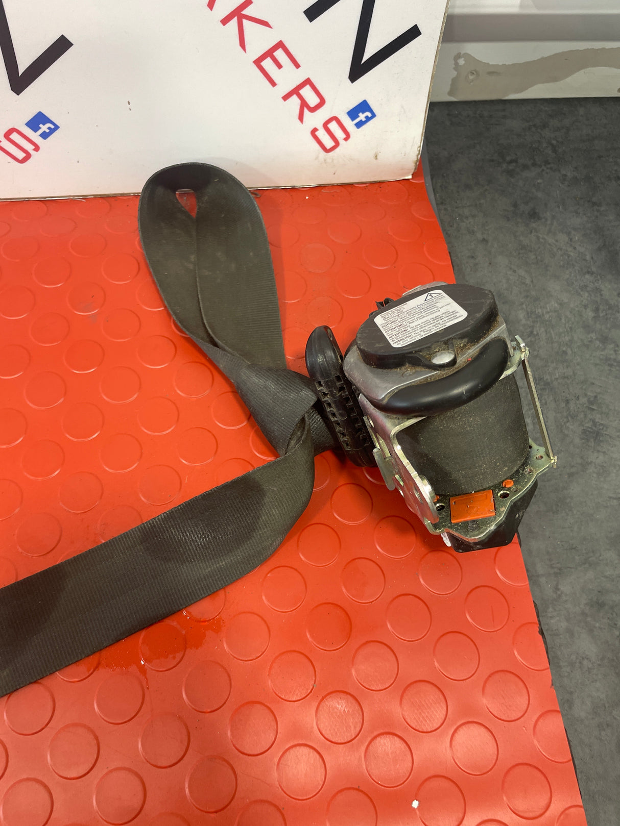 Ford Transit MK8 DRIVER SIDE FRONT SEAT BELT 2014-2020 P/N BK31V61294ADW