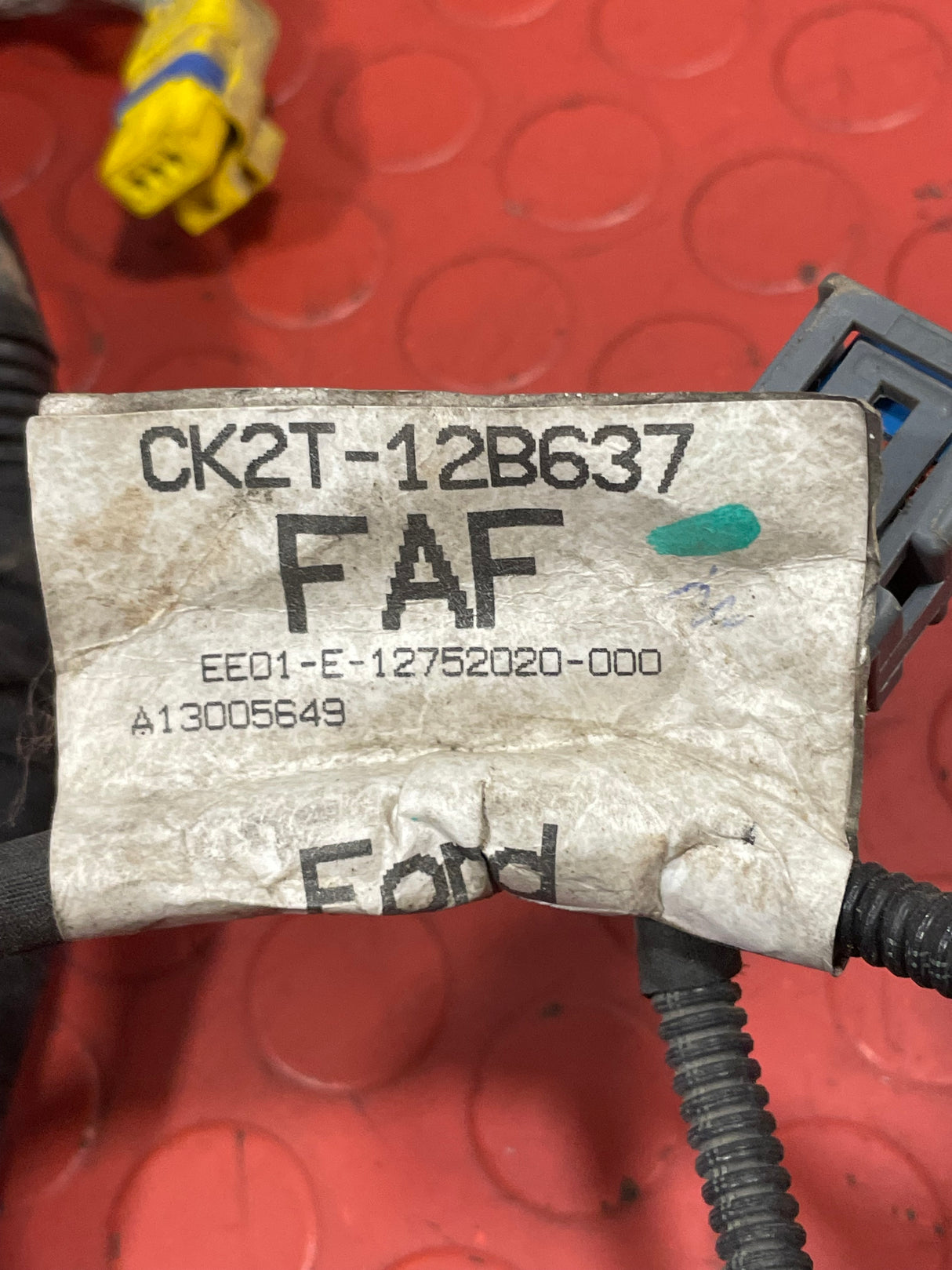 Ford Transit Custom ENGINE WIRING LOOM 2.2 FWD 2013-2016 P/N CK2T12B637FAF