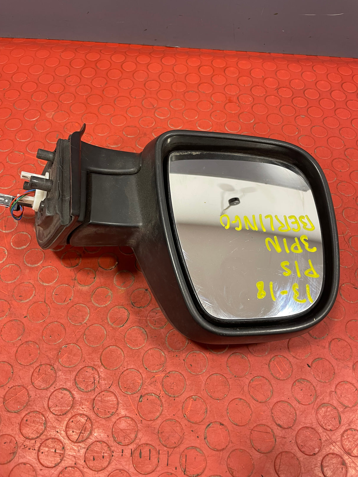 Citroen Berlingo/Peugeot Partner WING MIRROR Passengers Side 3 PIN 2013-2018 P/N 232636103 - 6