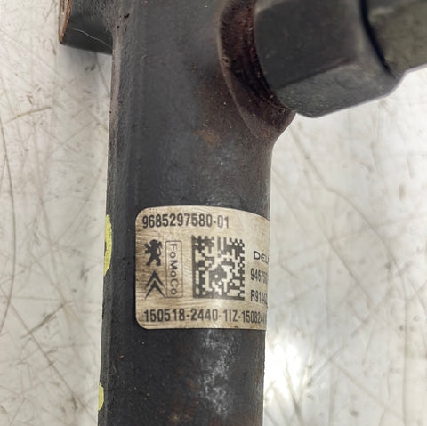 Peugeot Expert/Citroen Dispatch 1.6hdi FUEL RAIL AND PIPES 2007-2016 P/N 9685297580-01