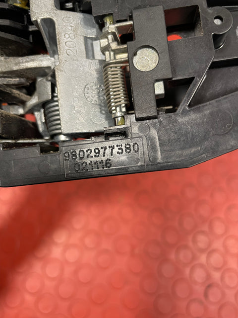 Citroen Berlingo/Peugeot Partner OUTER DOOR OPENER Rear Door 2016-2024 P/N 9802977380