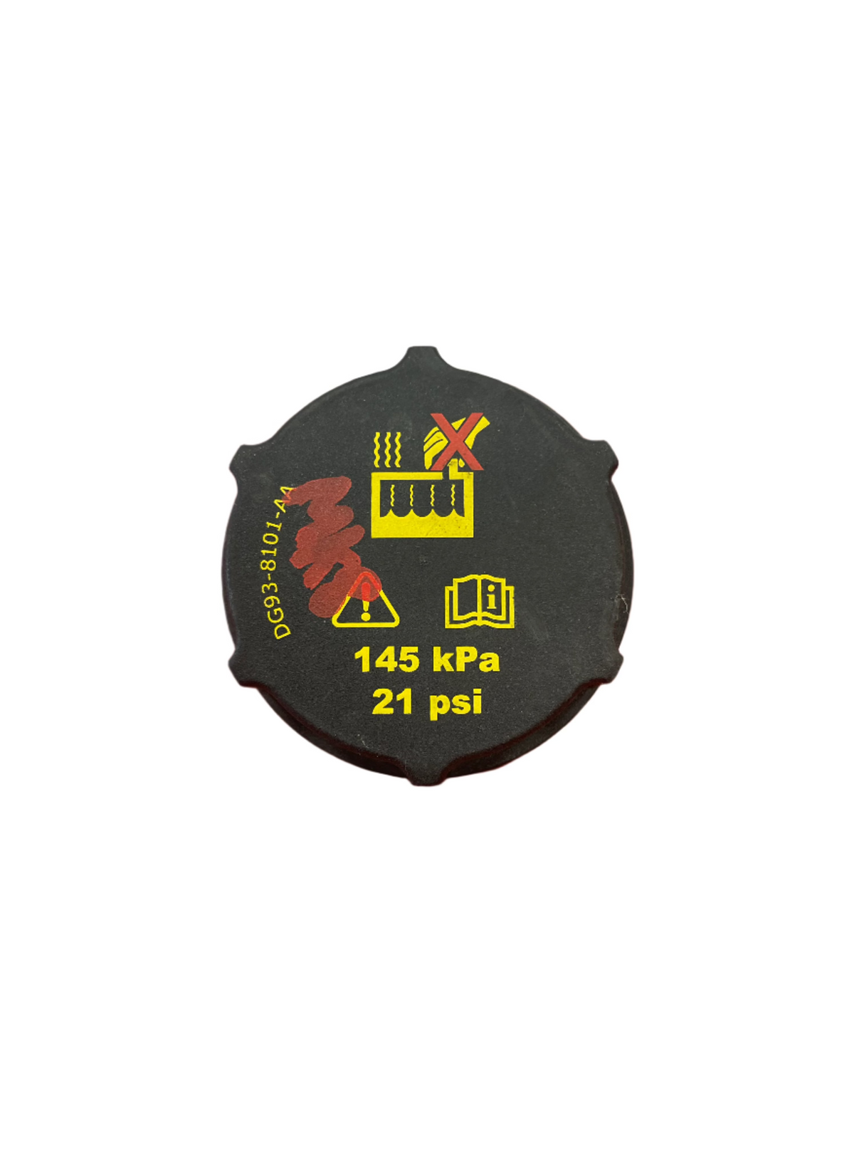 Ford Trnasit RADIATOR COOLANT EXPANSION TANK CAP/LID P/N DG938101AA