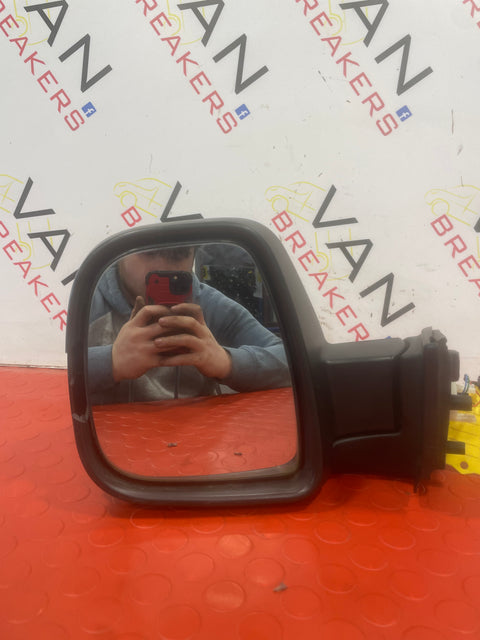 Citroen Berlingo/Peugeot Partner ELETRIC WING MIRROR PASSENGER SIDE 2013-2018 (w/ Damage) (Black) P/N 232636103 - 3