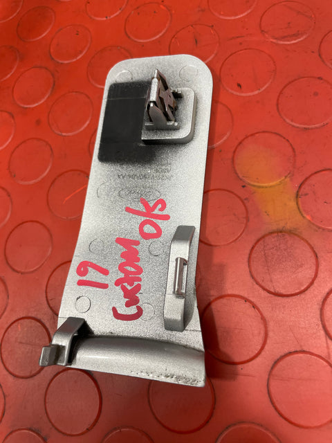 Ford Transit Custom SLIDING DOOR RAIL TRIM COVER OFFSIDE (SILVER) 2018 P/N JK21V250A84AA