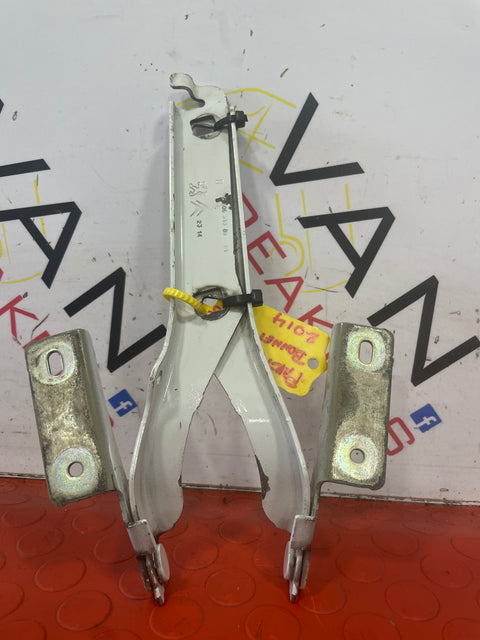 Citroen Berlingo/Peugeot Partner BONNET HINGES (PAIR) 2011-2018 P/N 9680631380