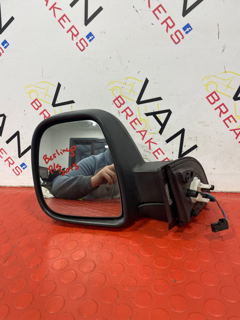 Peugeot Partner/Citroen Berlingo PASSENGER SIDE WING MIRROR LH 2013-2018 1.6 P/N 232673075 - 2